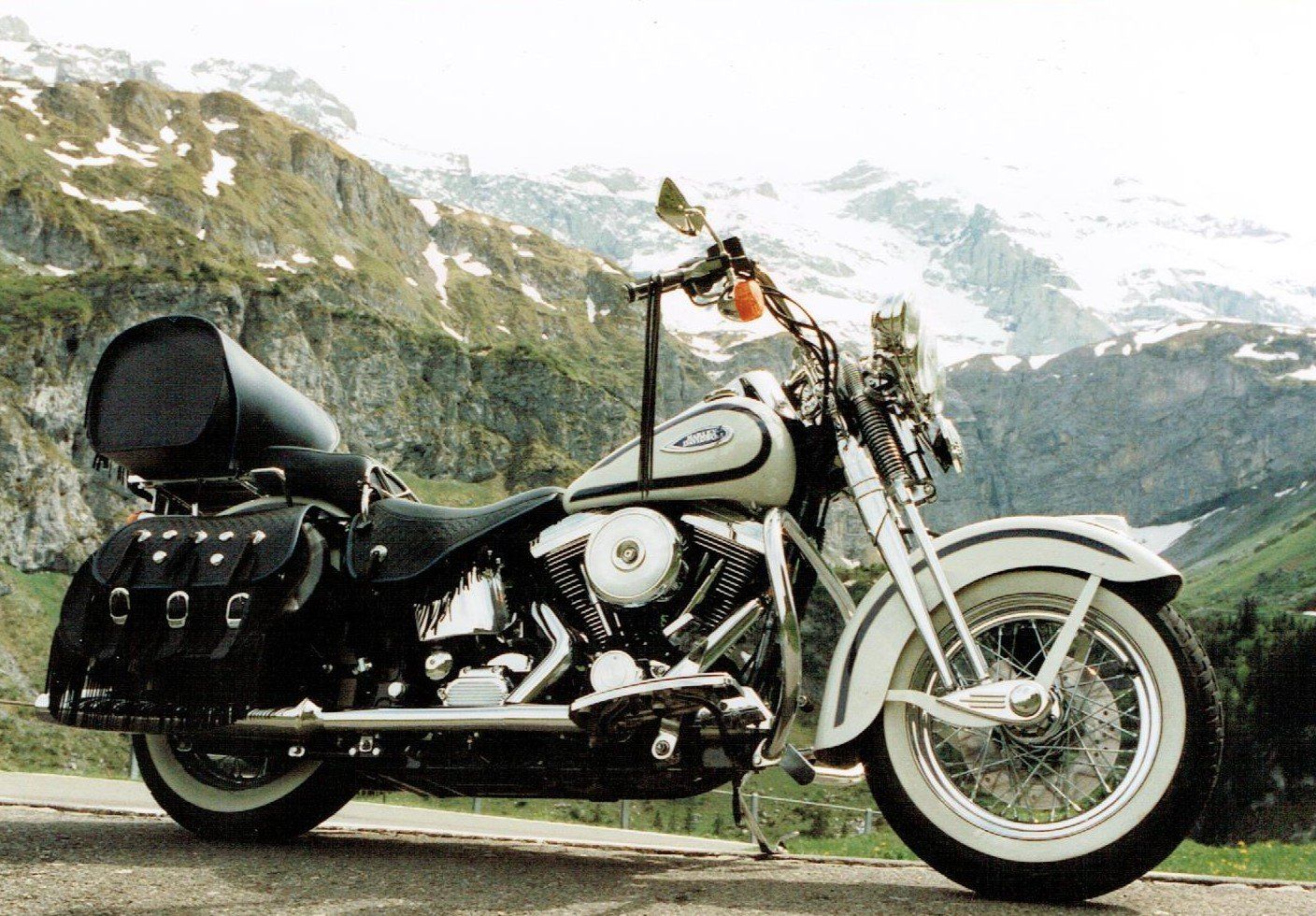 Harley-Davidson Chopper: Harley Davidson Heritage Springer original Zustand 1997 – Usato da Zürich venduto da pestlin 3