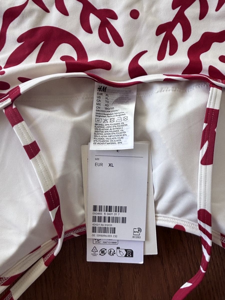H&M Costumi da bagno & Bikini: Weißer einteiliger Badeanzug - H&M - XL – Nuovo e nell'imballaggio originale da Thalwil venduto da Salome89CH 2