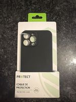 Coque iPhone 13 Pro Max silicone noir 