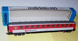Märklin H0 4180: SBB Cafeteria SRm, Gesellschaftswagen, AC