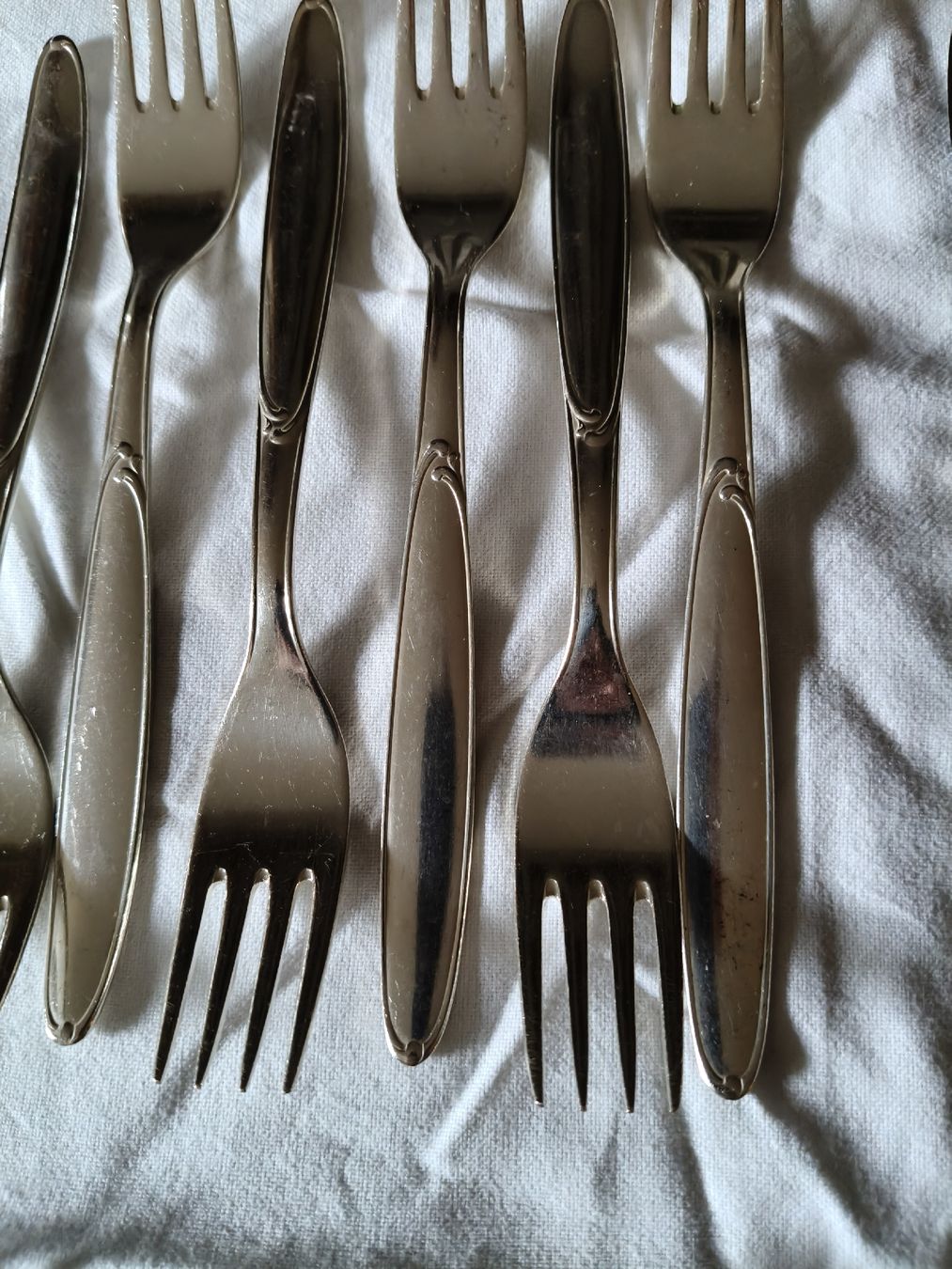 Set di posate: 38 teiliges Silberbesteck – Usato da Stansstad venduto da Falcon-Crest 4