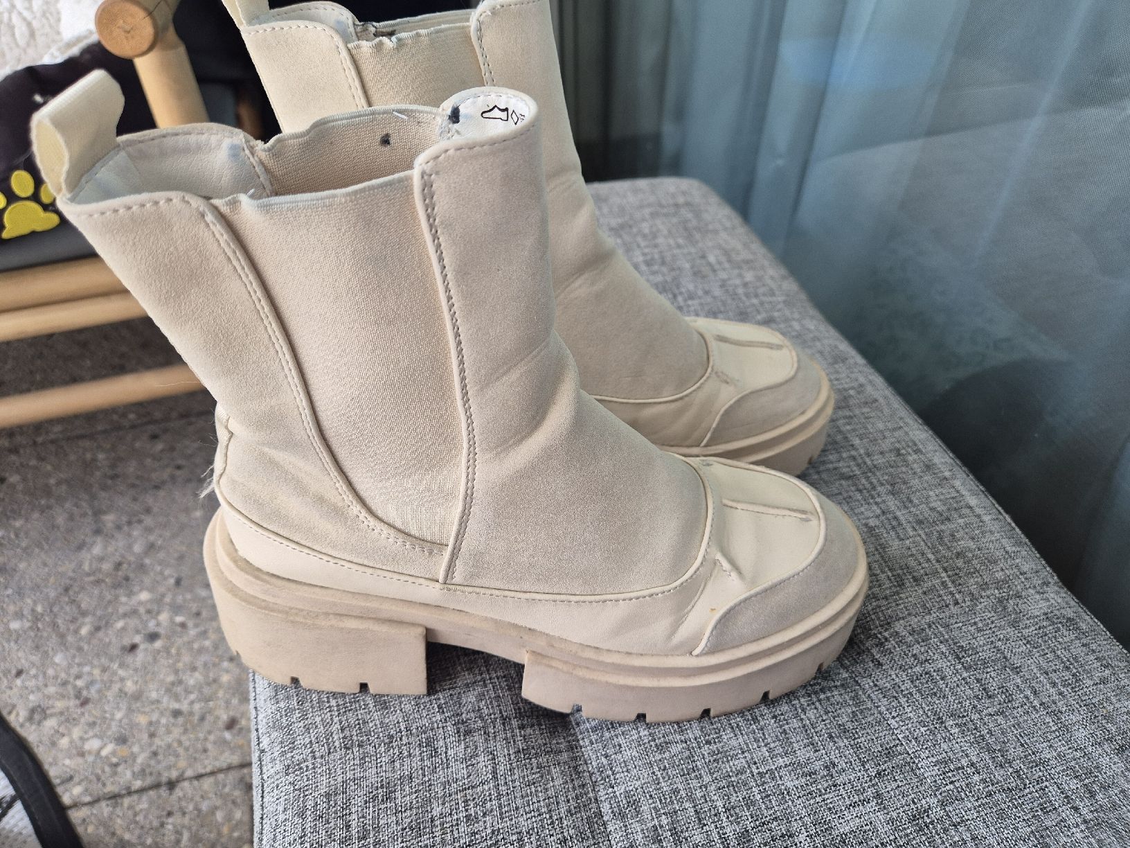 Scarpe da donna: Stiefeletten Even&Odd ,beige Grösse 37 – Usato da Zürich venduto da mit_jz2x 5