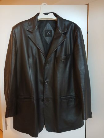 Laderblazer schwarz - made in Italy