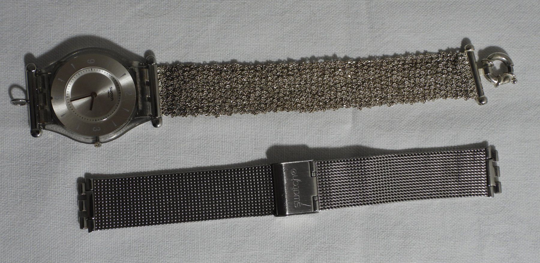 Swatch Orologi: Silber Uhr SWATCH mit Punze 925 – Usato da Dübendorf venduto da alracfo 1