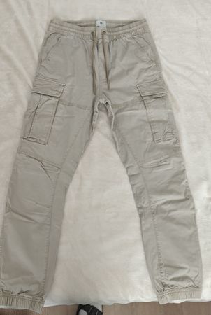 Cargo Hose beige mit Gummibund - guter Zustand Grösse S
