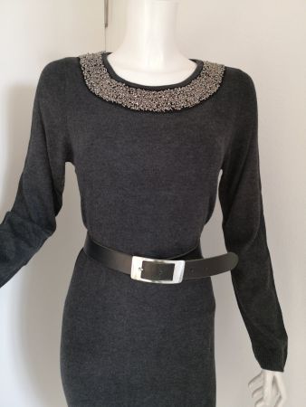 🤩LEDER-GÜRTEL SCHWARZ MIT SCHNALLE SILBER NICKELFREI