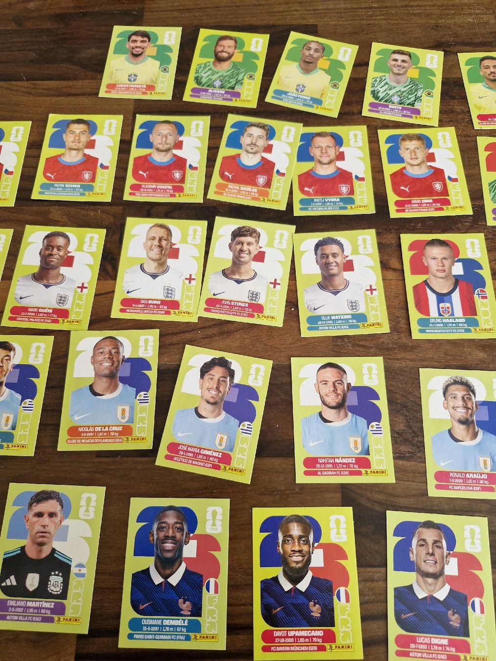 Panini Sammelbilder & Trading cards: Panini sticker, Länder sortiert.71sticker – Neu (gemäss Beschreibung) aus Biberist von Bonduelle 3