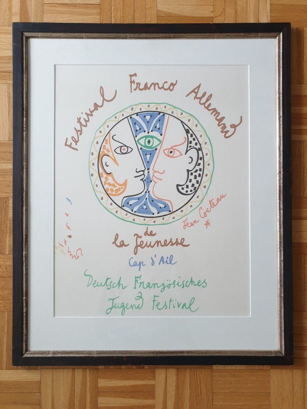 Grafiken & Lithographien: Lithoplakat/ Jean Cocteau – Gebraucht aus Zürich von B-Rock 1