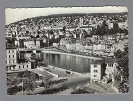 1954, ZÜRICH, LIMMATQUAI, NICHT HÄUFIGE ANSICHT