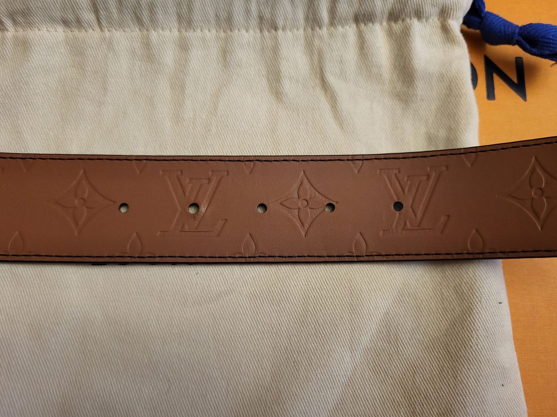 Louis Vuitton Cinture: Louis Vuitton Gurt – Nuovo (secondo la descrizione) da Gattikon venduto da lavric_d 4