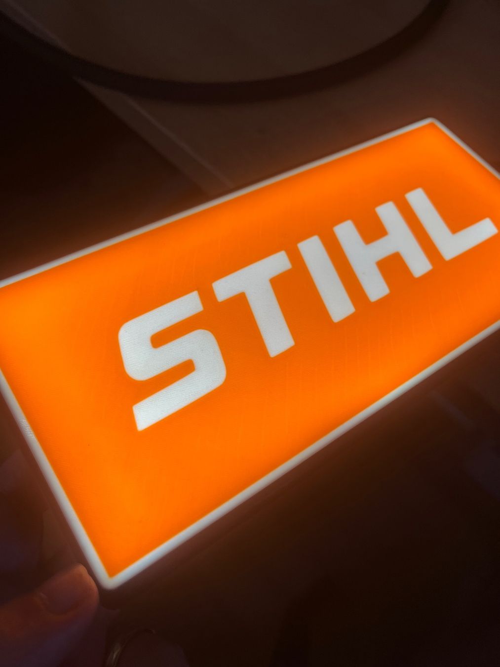 Lampade: Lampe lightbox décoration Stihl – Nuovo (secondo la descrizione) da Noville venduto da Berlusconi55 2