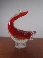 Mid Century Murano Glasfisch Vintage Bulicante 1950er Jahre