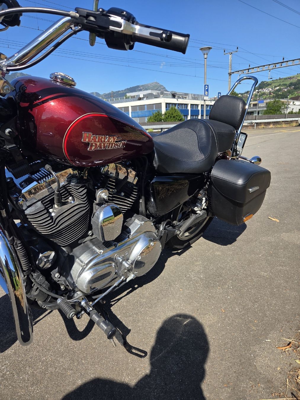 Harley-Davidson Chopper: Harley Davidson XL 1200 T Super Low ABS – Gebraucht aus Brunnen von jan_w8fb 5