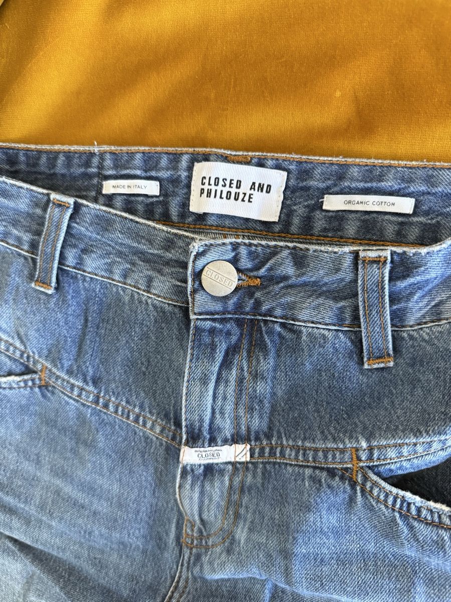 Jeans: Closed Wide Leg Jeans Distressed Size 3 – Usato da Richterswil venduto da Ancyk 1