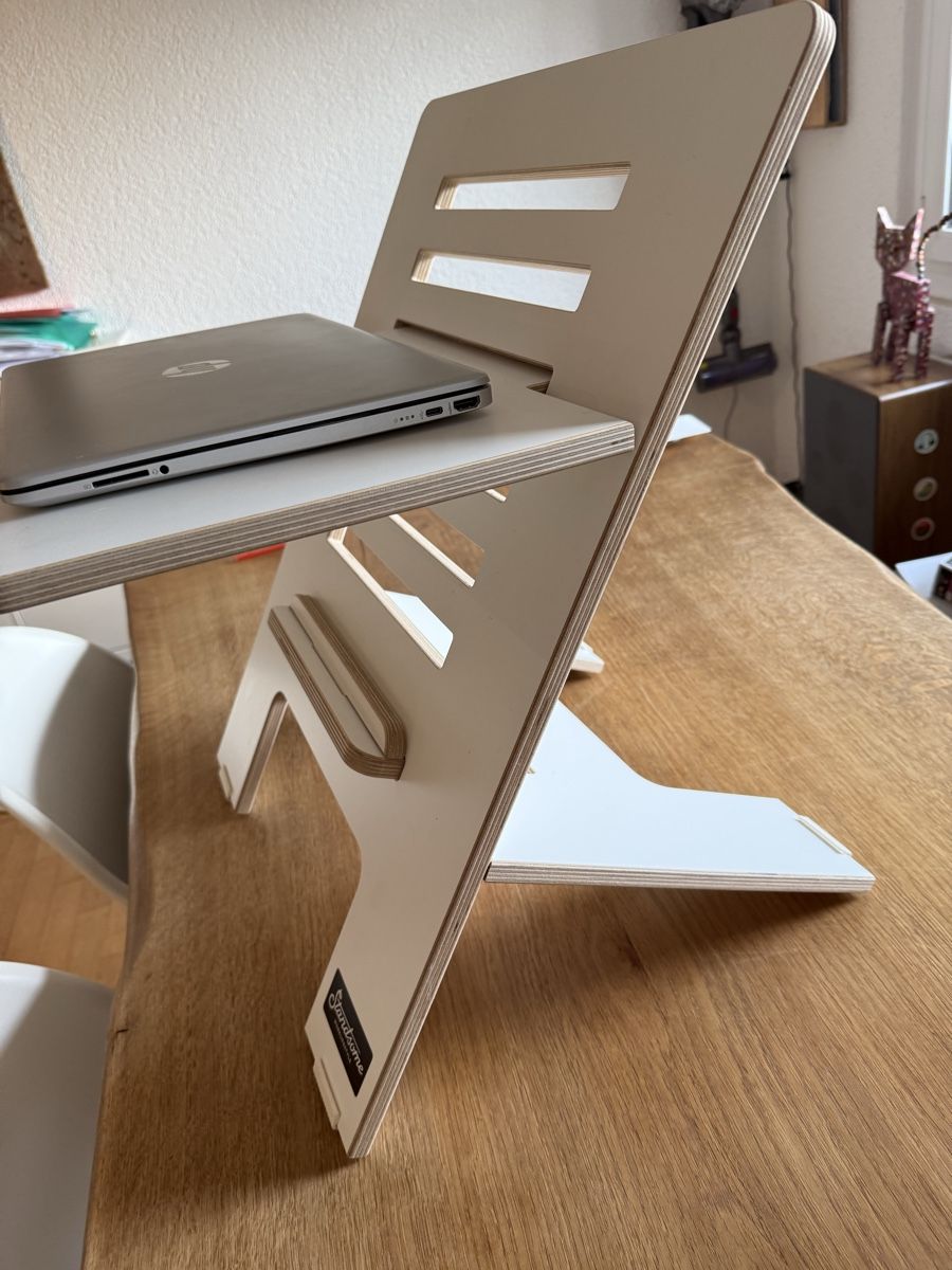 Bureaux: Stehschreibtisch Aufsatz Standsome – D'occasion à Winkel par grexy 4