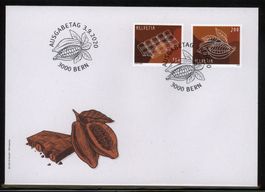 2020, FDC, Sondermarken Schoklade (Nr. 1793-1794)