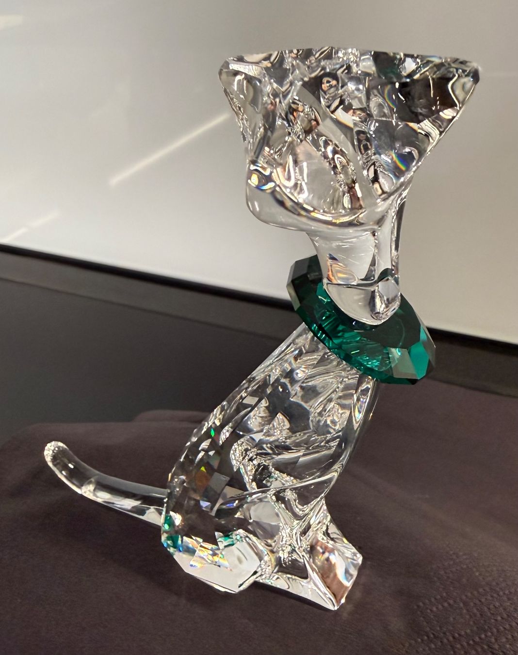 Swarovski Statuette: Swarovski Katze mit Halsband – Usato da Triesen venduto da cla_q2js 2