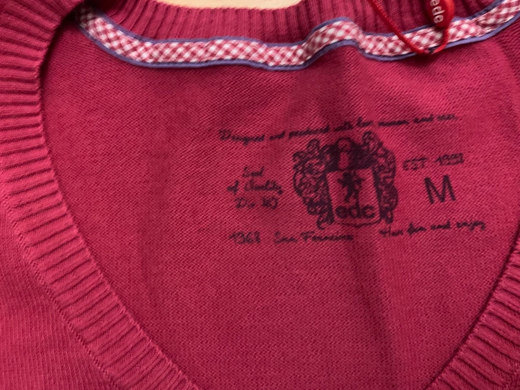 Esprit Maglioni & Felpe: ESPRIT Damen Strick Pullover, Gr. M, Dunkelpink, NEU – Nuovo e nell'imballaggio originale da Worb venduto da farben20zauber