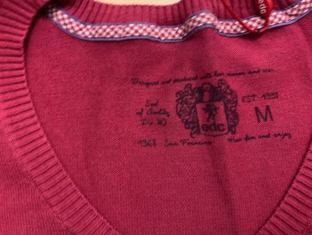 ESPRIT Damen Strick Pullover, Gr. M, Dunkelpink, NEU