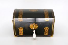 B0399 Antike Boulle-Schmuckschatulle Napoléon III ~1870