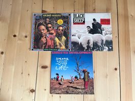 3 x VINYL LP OLD SCHOOL HIP HOP BLACK SHEEP/BRAND NUBIAN