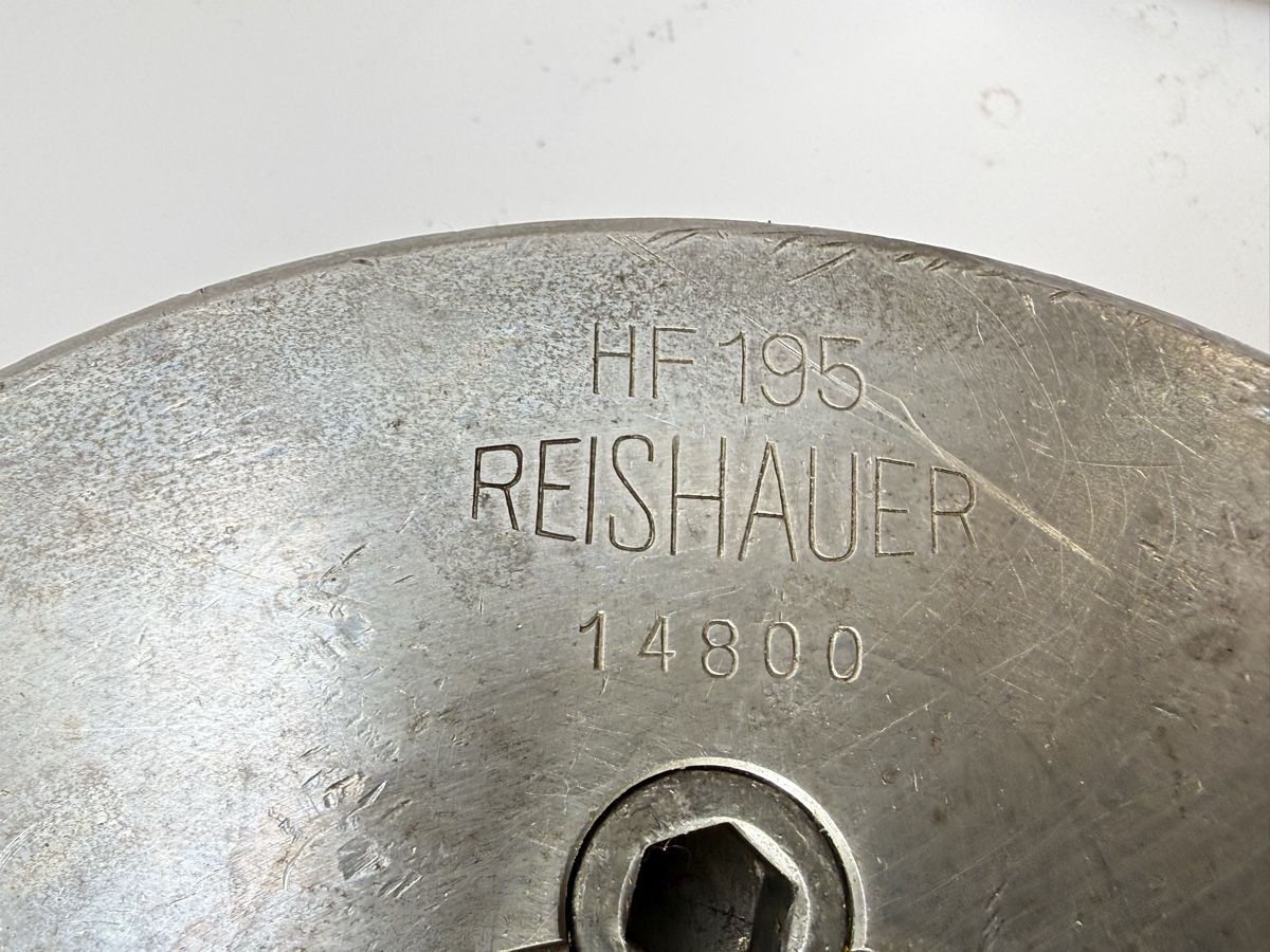 Reishauer Tutti gli attrezzi: Reishauer Keilstangenfutter HF195 Dreibackenfutter 3BF – Usato da Boswil venduto da ABLagerBoswil 3