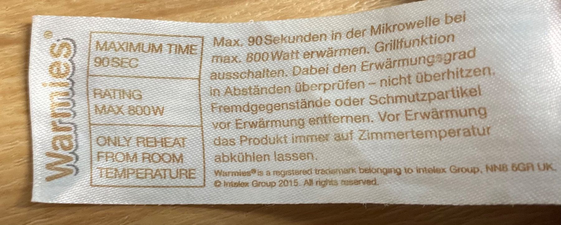 Warmies Giocattoli: Warmies® "Liegender Bär" – Nuovo (secondo la descrizione) da Bargen SH venduto da Sandra_Giuliano 3