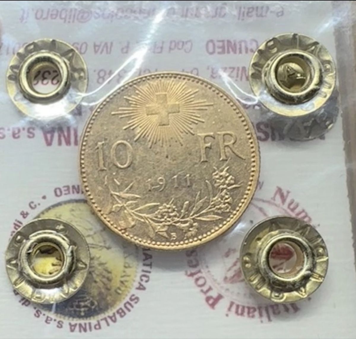Toutes les monnaies: 10 Fr Vreneli 1911 fast Stgl. – D'occasion à Basel par Muchachoo 1