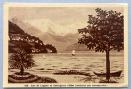 Lac de Lugano et Castagnola