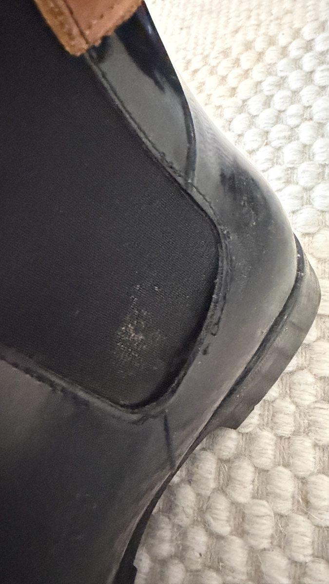 Tommy Hilfiger Scarpe da donna: Tommy Hilfiger Black Rain Boots, Size 41 worn! – Difettoso da Zürich venduto da kor_pm27 4