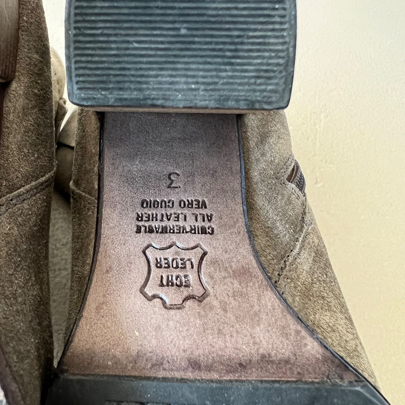 Kennel + Schmenger Scarpe da donna: KENNEL & SCHMENGER Velours Leder Stiefeletten – Usato da Zürich venduto da ClosetQueen 7