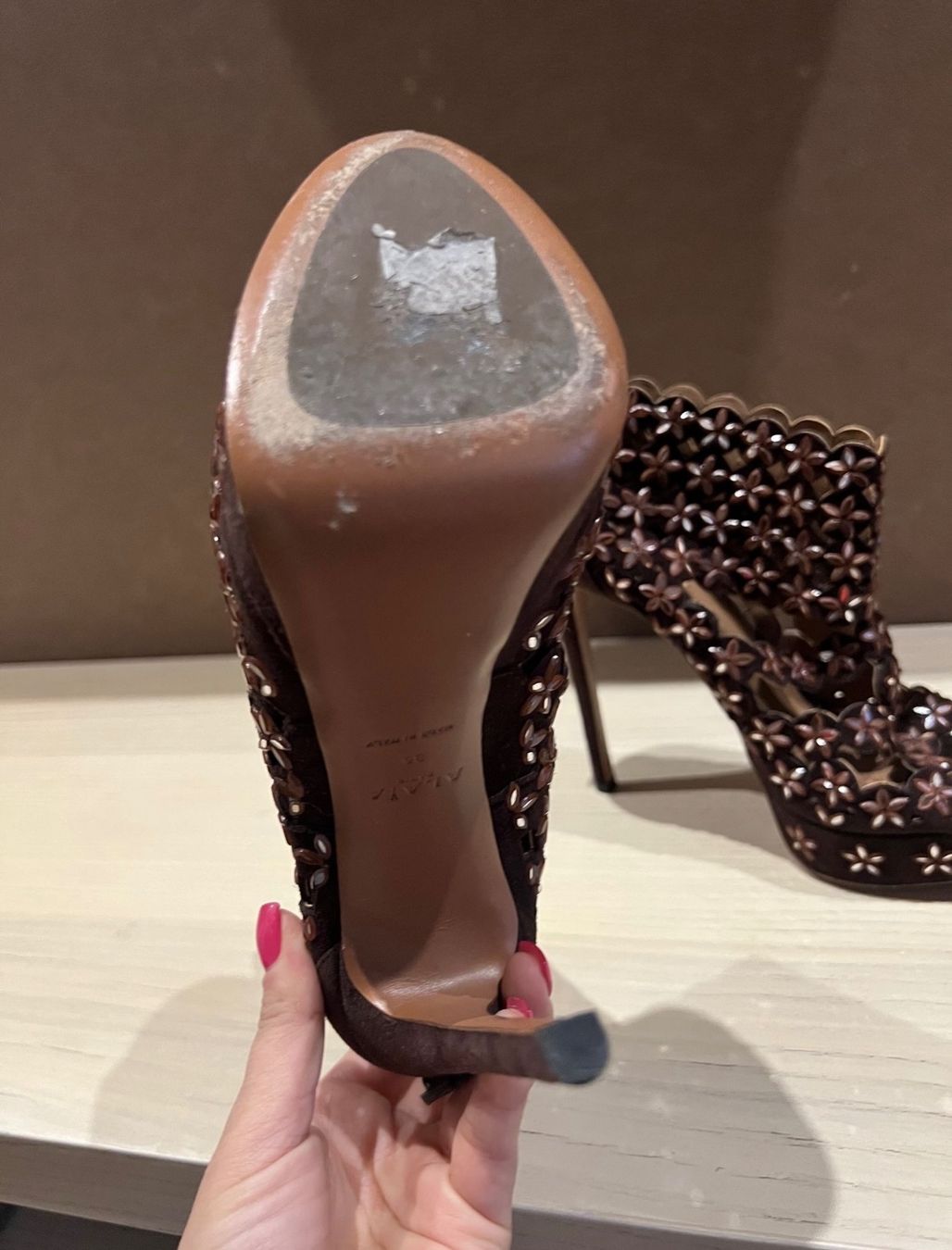 Alaia Damenschuhe: Sandalen Alaïa, Stiletto-Sandalen – Gebraucht aus Zell LU von AliAli24 3