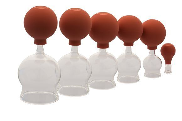 Massagegeräte: 3er-SET Keller Schröpfglas mit 1.5/3.5 und 5.5cm Durchmesser – Gebraucht aus richterswil von Bertina68