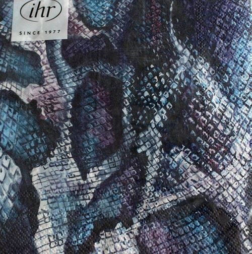 Tovaglioli: Serviette kojo blue (1395) 3Stk. – Nuovo (secondo la descrizione) da Schlatt TG venduto da kreativ-atelier