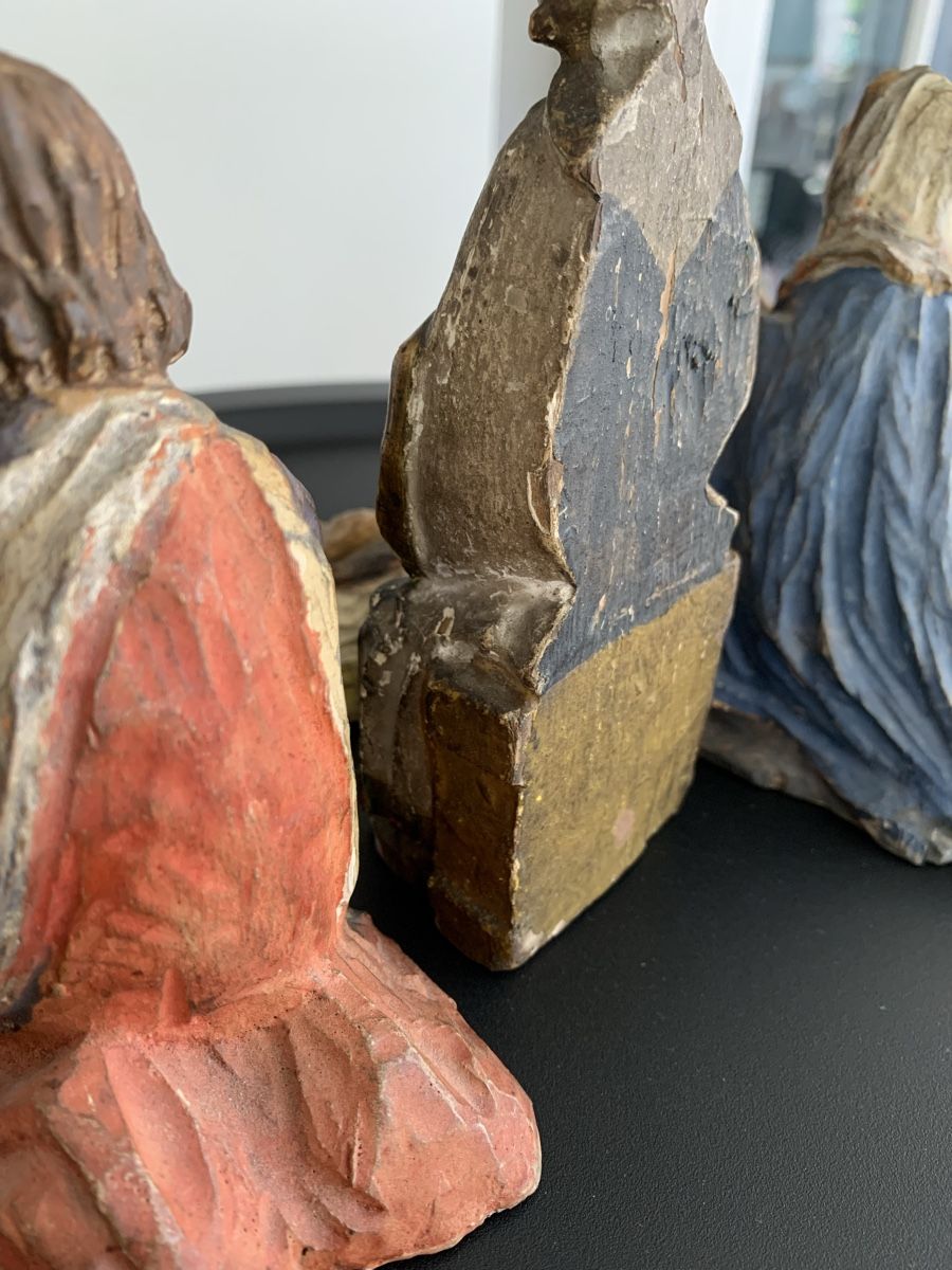 Statuette: Wunderschöne, antike handgeschnitzte Krippenfiguren Set – Usato da Muri AG venduto da cag733 4