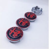 Neue Alfa Romeo Felgendeckel-Set (4 Stk., nicht original)