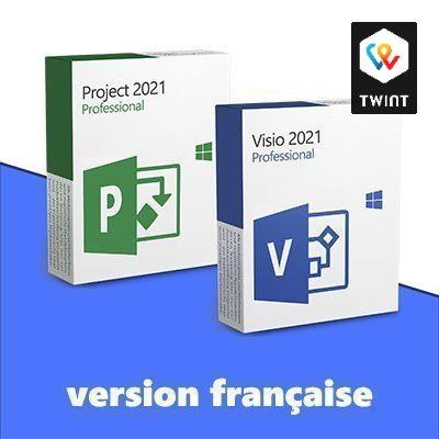 Microsoft Applications: Visio & Project 2021 Professional - FR – D'occasion à Saignelégier par onekeystore