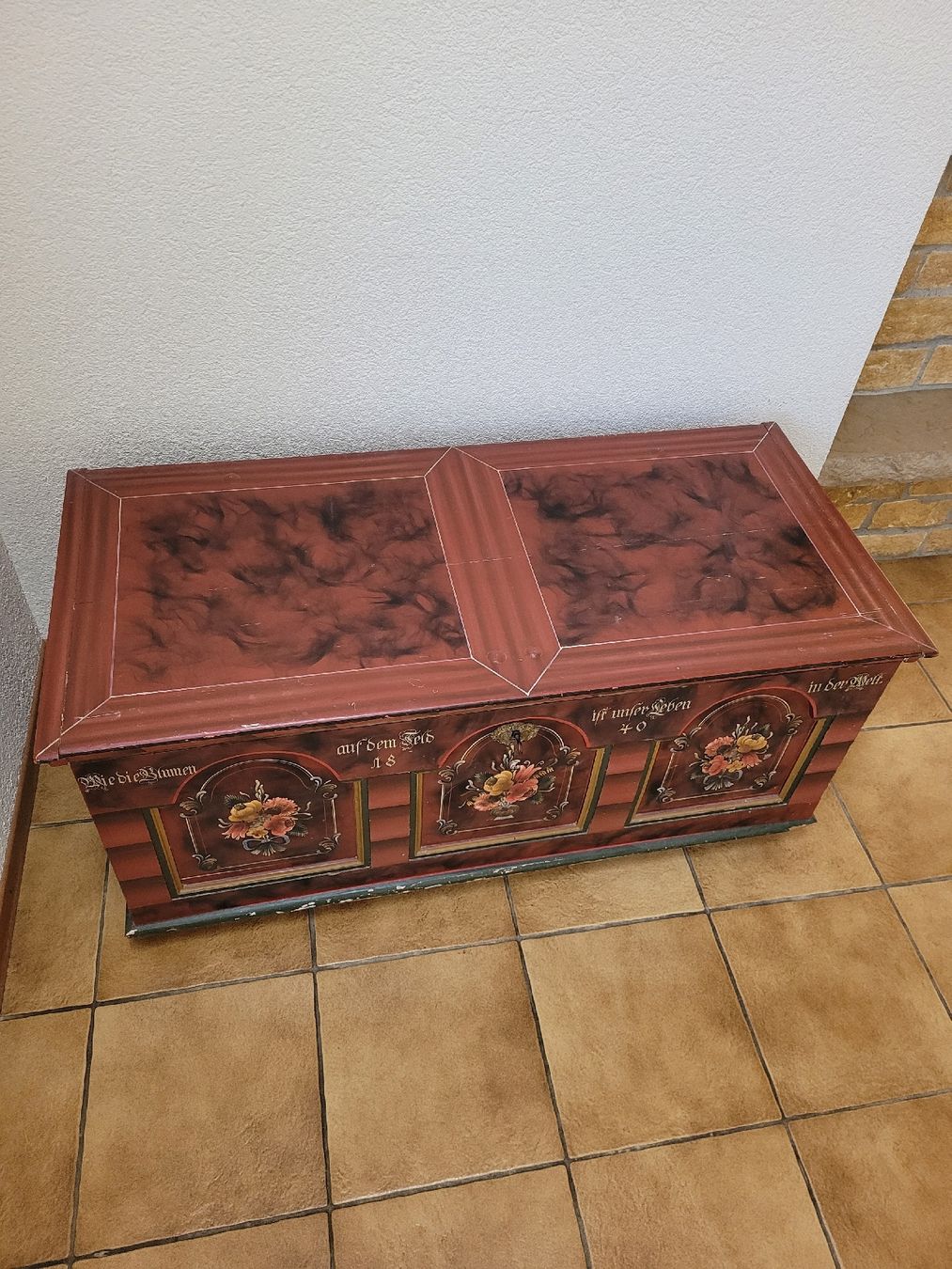 Truhen: Antike Truhe Jg. 1840 – Gebraucht aus Courlevon von Firefighter668 1