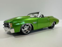 1971 Chevrolet Chevelle SS 1:18, grün, ProRodz by MAISTO