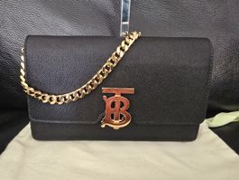 BURBERRY Mini-Umhängetasche in Schwarz