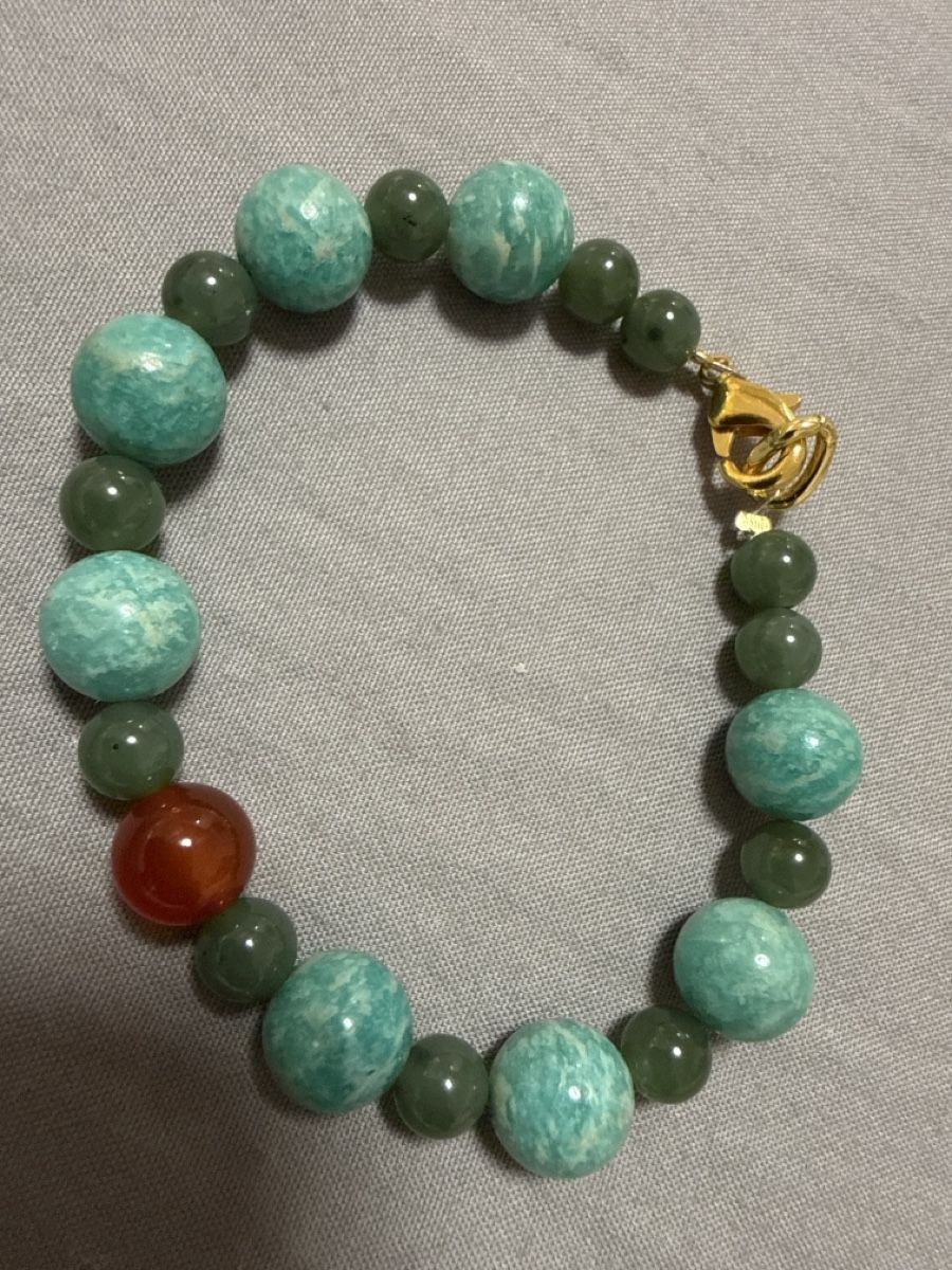 Armbänder & -reifen: Armband mit echt Stein  – Gebraucht aus Oberhof von RealStone 2
