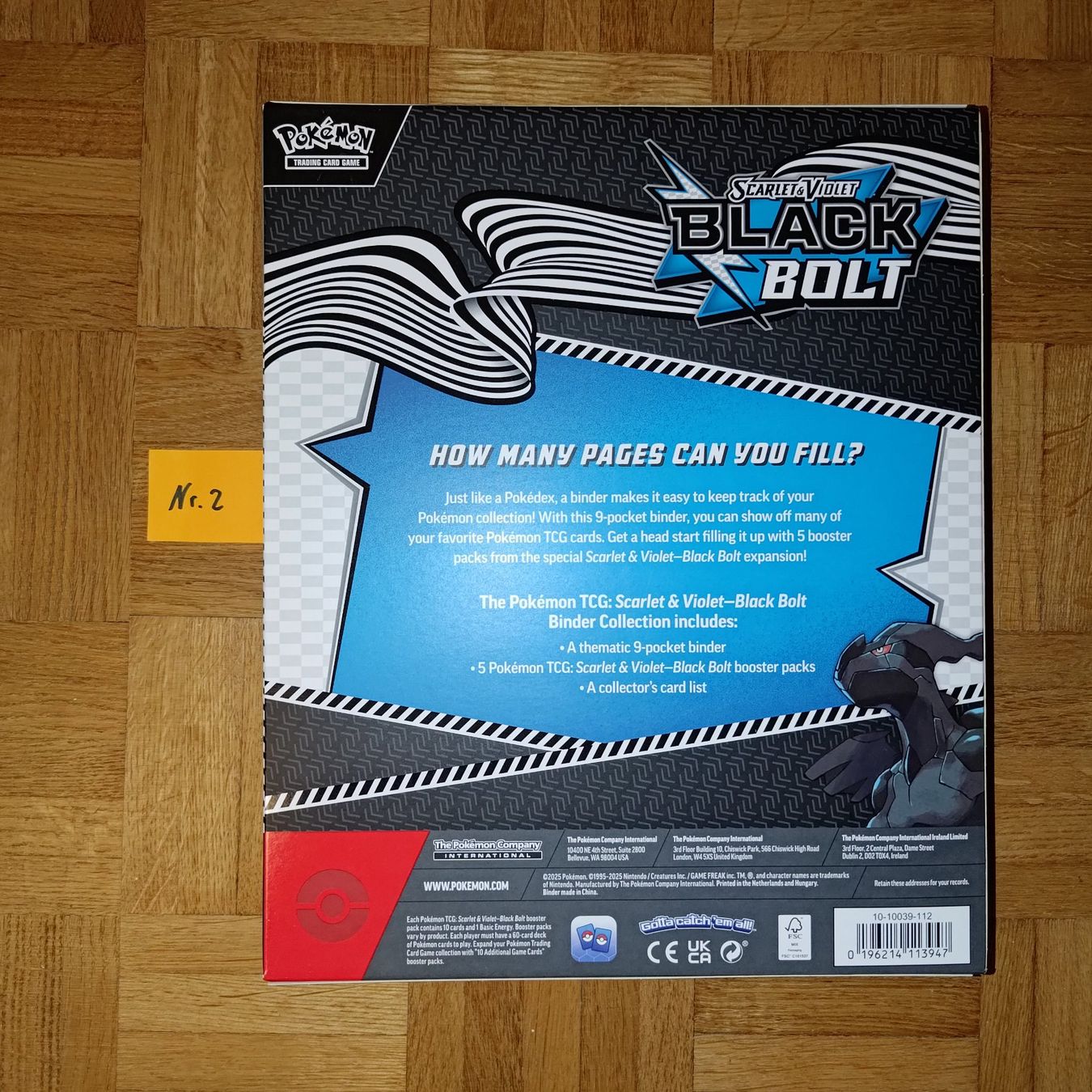 Pokémon Carte collezionabili: 🇺🇲 Black Bolt Binder Collection – Nuovo (secondo la descrizione) da Basel venduto da KilluahZ 1