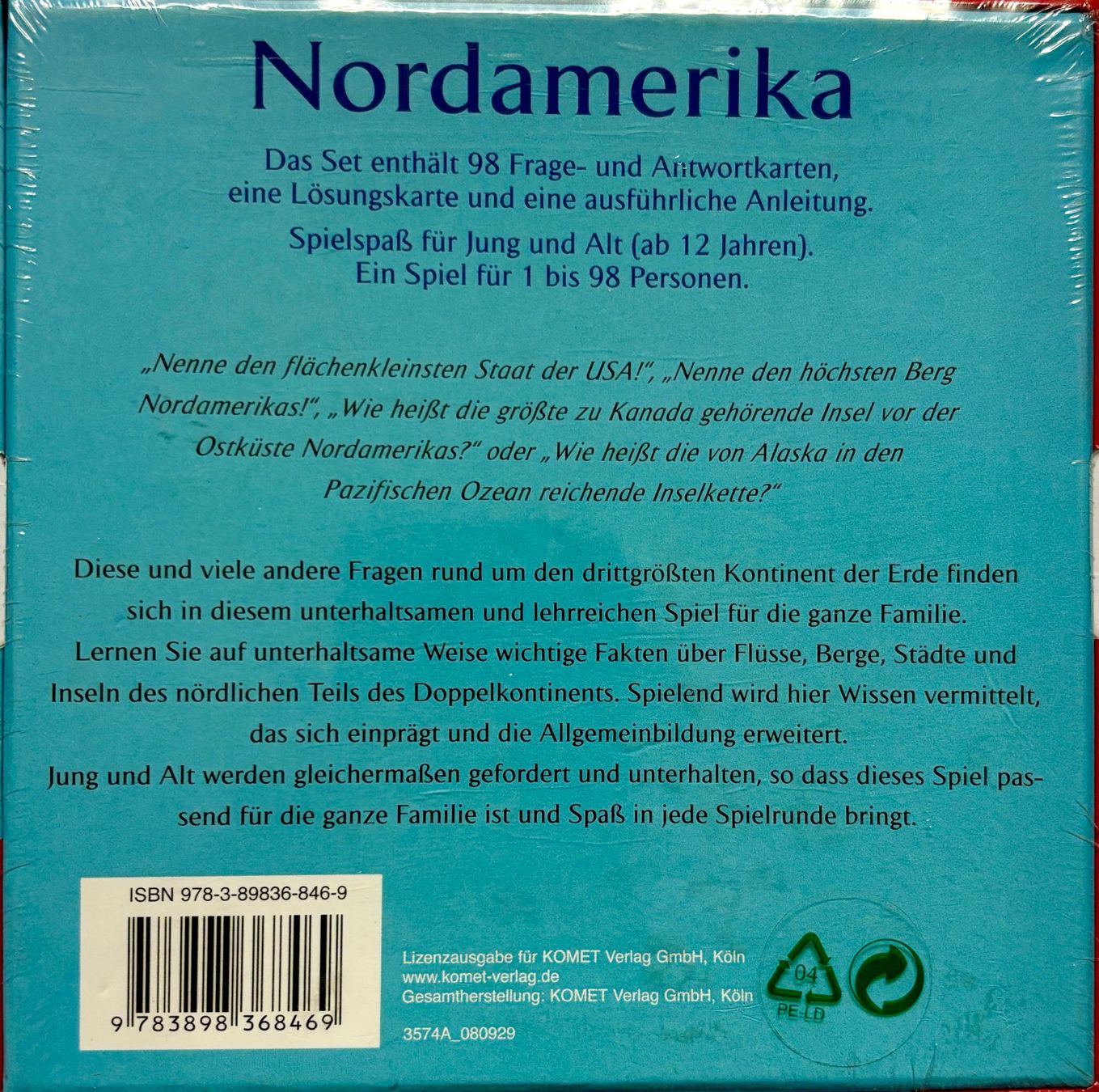 Giochi: Lernspiel Nordamerika Geographie – Nuovo e nell'imballaggio originale da Sarnen venduto da Livres 1