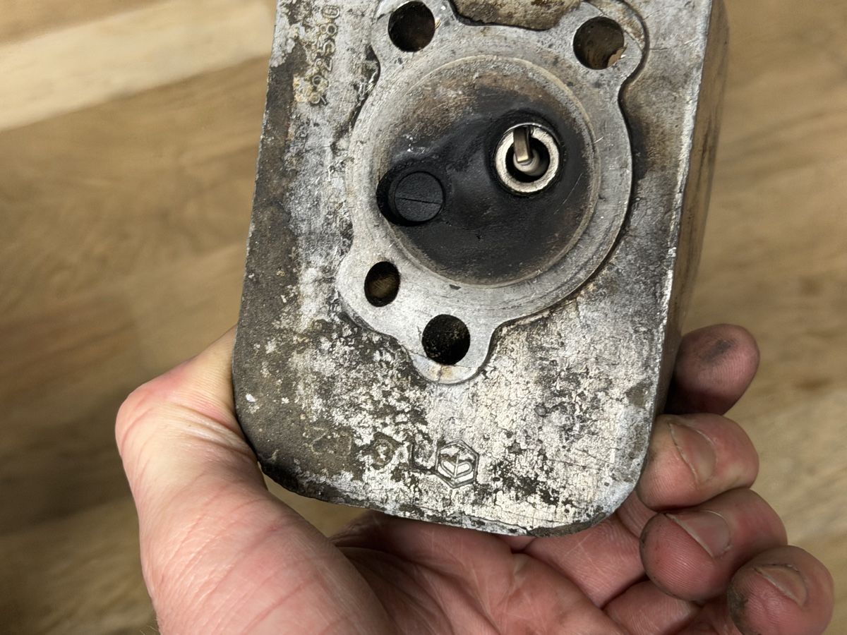 Mofa-Ersatzteile: Zylinderkopf Piaggio, Originaldurchmesser – Gebraucht aus Bolken von si.x.las 3
