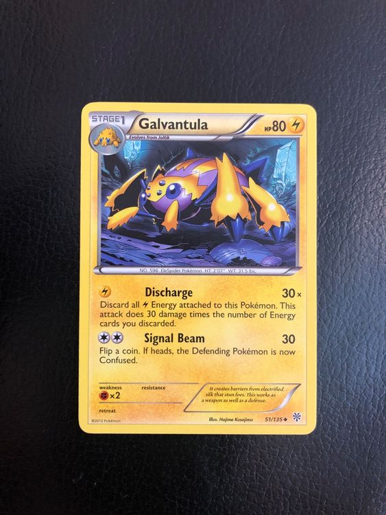 B&W Plasma Storm Galvantula 51/135 Ab 1 Kaufen auf Ricardo