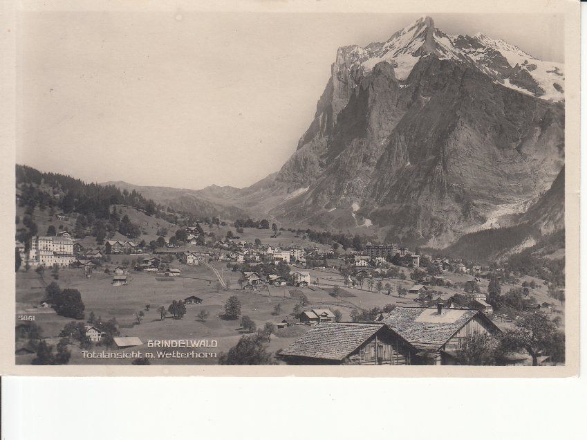 Ansichtskarten: Grindelwald 1929 – Gebraucht aus Bürglen TG von StampGraf