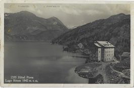 1355  Hôtel  Piora  Lago  Ritom  1842 m. s. m.