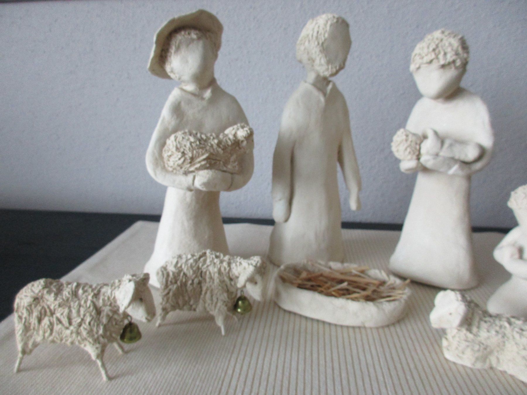 Tutte le decorazioni: Weihnachtskrippe aus Ton, handgemacht – Usato da Bremgarten AG venduto da valia67 2