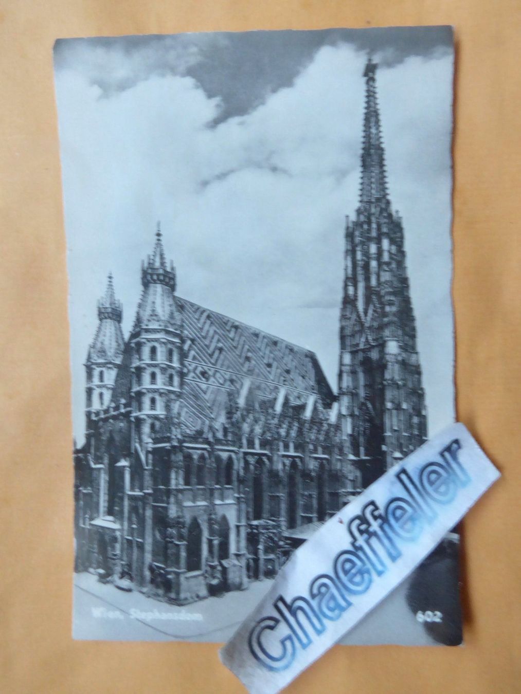 Cartes postales: 1952 Wien, Stephansdom   602 – D'occasion à Zürich par Chaeffeler