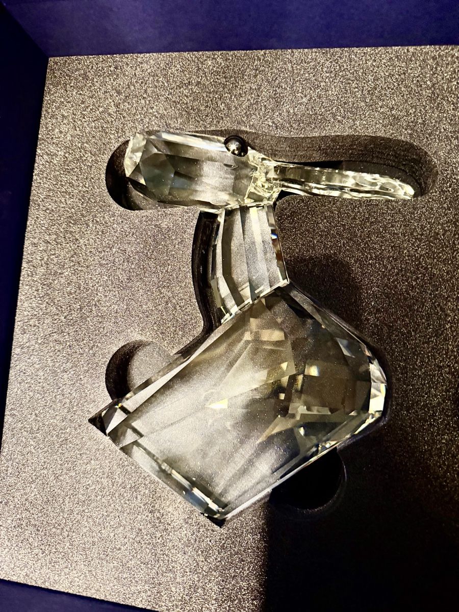 Swarovski Statuette: Swarovski Elch Figur im Originalkarton – Nuovo e nell'imballaggio originale da Unterseen venduto da ver_d8cl